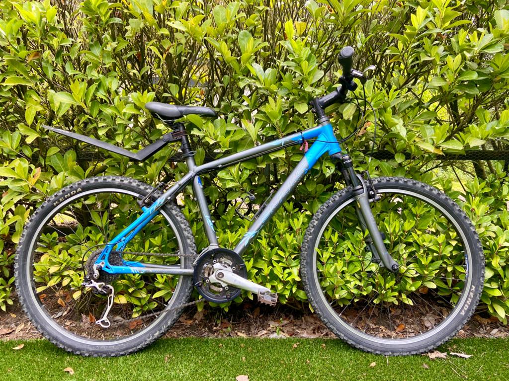 Mountainbike Bulls Vanida mt 47 grijs-azuur, Fietsen en Brommers, Fietsen | Mountainbikes en ATB, Gebruikt, Hardtail, Velgrem