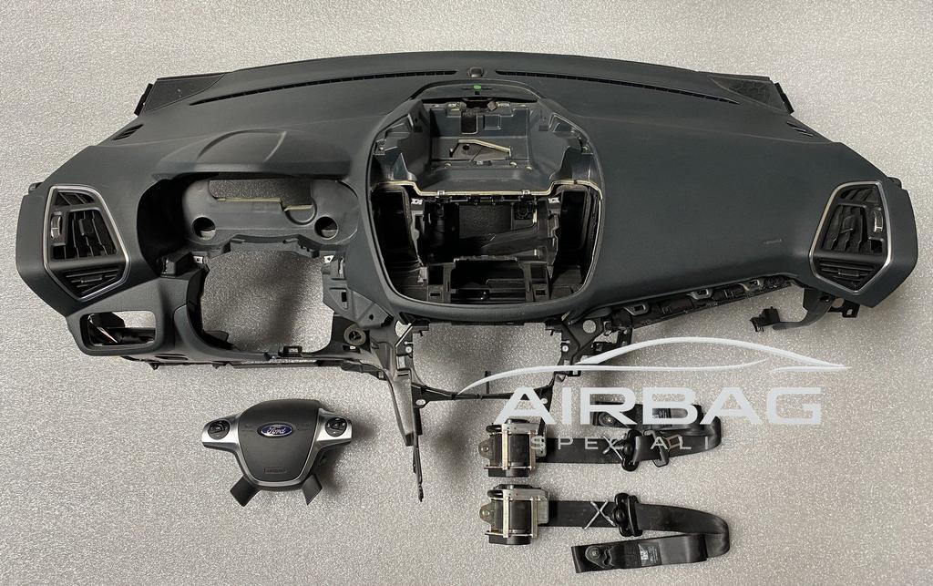 Airbag set dashboard gordels compleet ford C-max 2011-2016, Auto-onderdelen, Dashboard en Schakelaars, Gebruikt, -, -, Ophalen of Verzenden