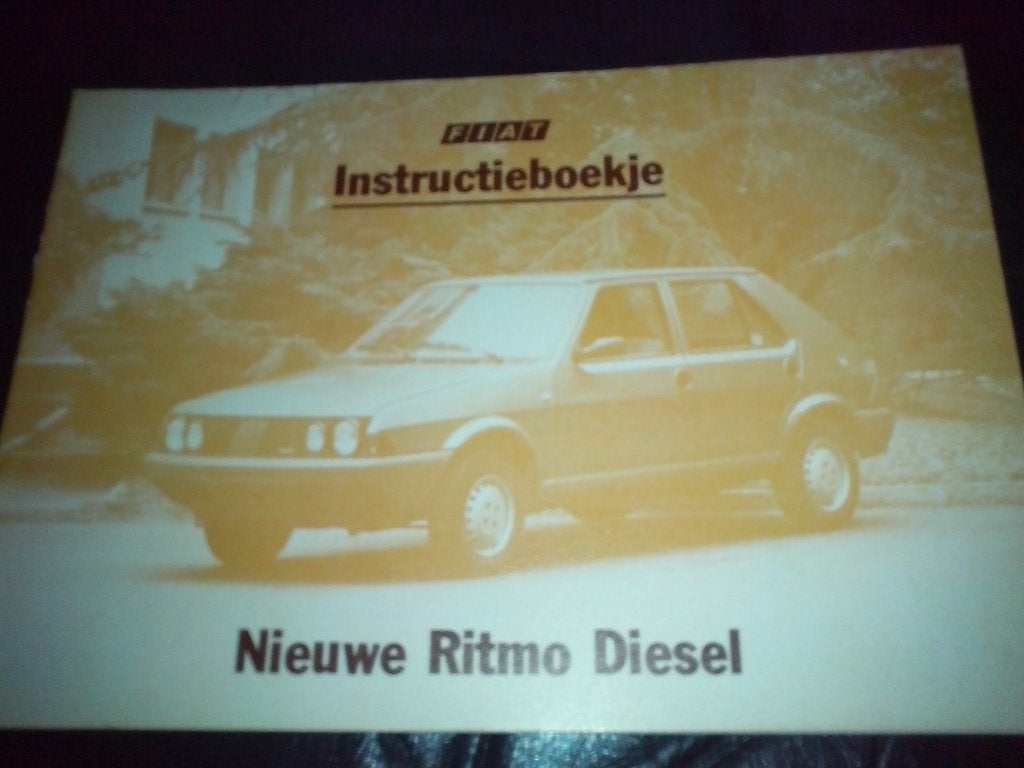 Fiat 127 Argenta 131 Racing Ritmo II diesel handleidingen, Ophalen of Verzenden