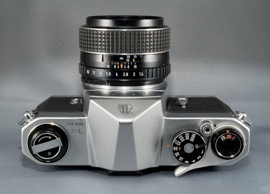 Pentax SL, Ophalen, Spiegelreflex, Pentax