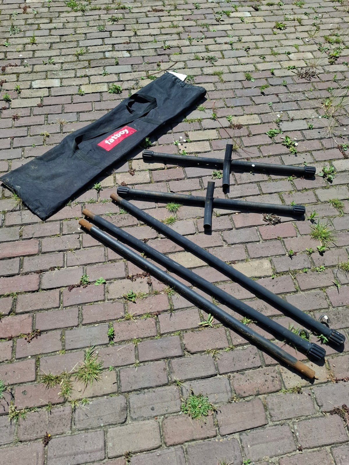 Fatboy onderstel voor hangmat met draagtas, Tuin en Terras, Ophalen, Gebruikt, Met standaard, Eenpersoons