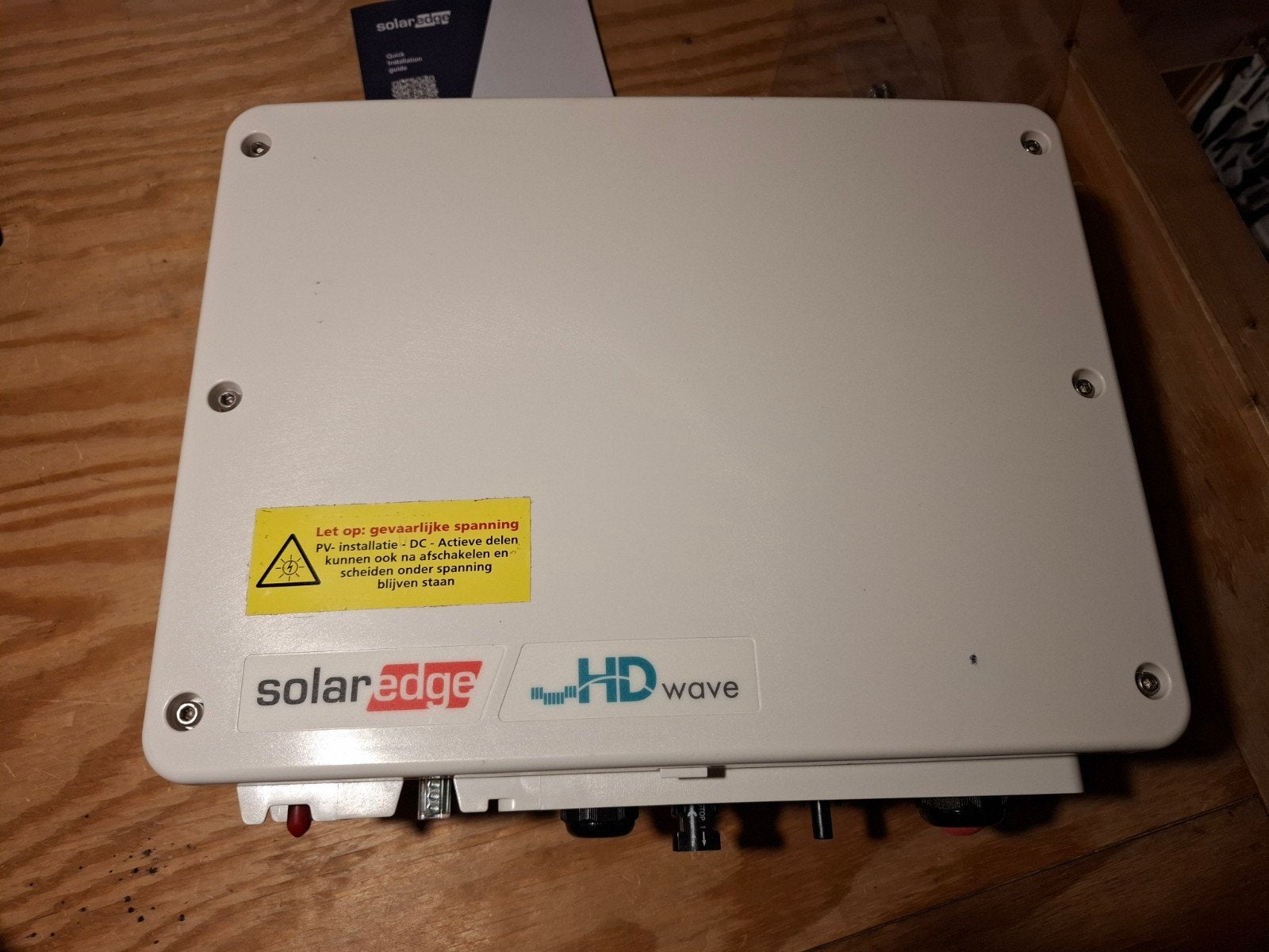 SolarEdge SE3680H HD-Wave Omvormer, Ophalen of Verzenden, Zo goed als nieuw, Overige typen