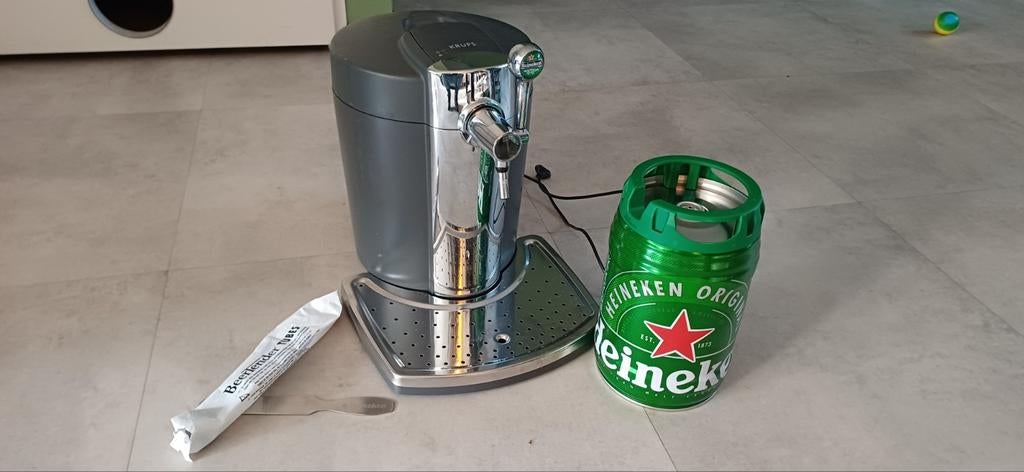 Beertender Heineken, Witgoed en Apparatuur, Thuistaps, Ophalen of Verzenden, Krups