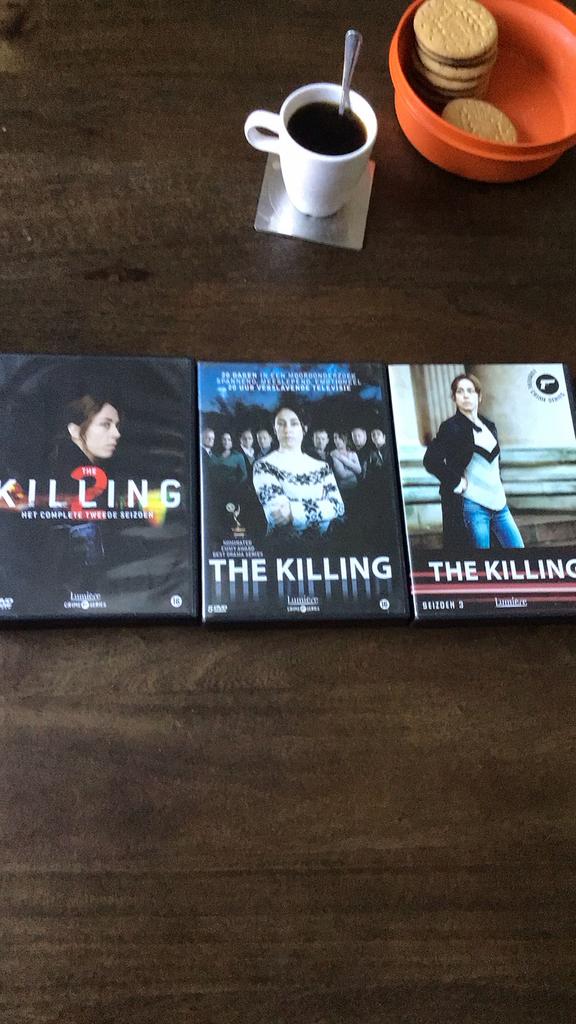 The Killing DVD Boxset - Seizoen 1, 2 en 3, Vanaf 16 jaar, Boxset, Ophalen of Verzenden, Zo goed als nieuw