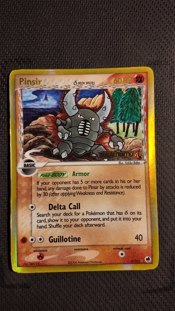 Pinsir δ 9 Dragon Frontiers | Pokemon kaart, Ophalen, Zo goed als nieuw, Losse kaart, Foil