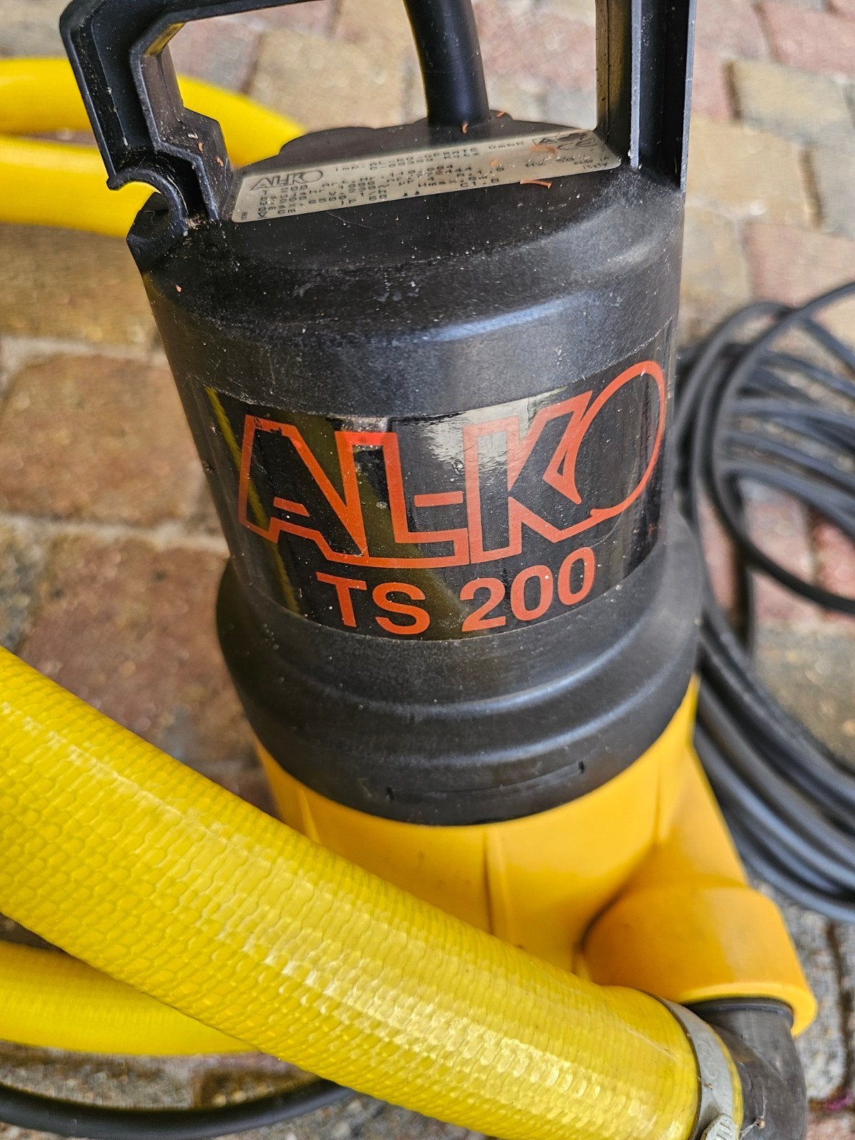Al-ko TS 200 Dompelpomp - Gebruikt, Ophalen, Gebruikt, Elektrisch, Dompelpomp