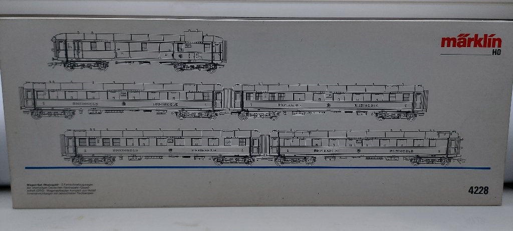 Marklin 4228 Rheingold, Wisselstroom, Ophalen of Verzenden, Märklin, Nieuw