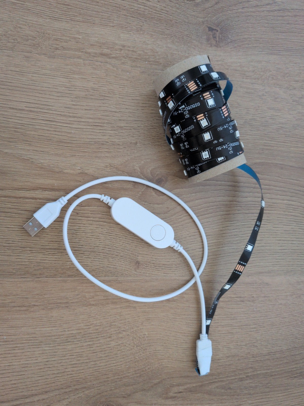1.8m RGB 5050 LED Strip met Tuya/Smartlife App & WiFi, Ophalen of Verzenden, Nieuw, Modern, Smart Home, Sfeerverlichting