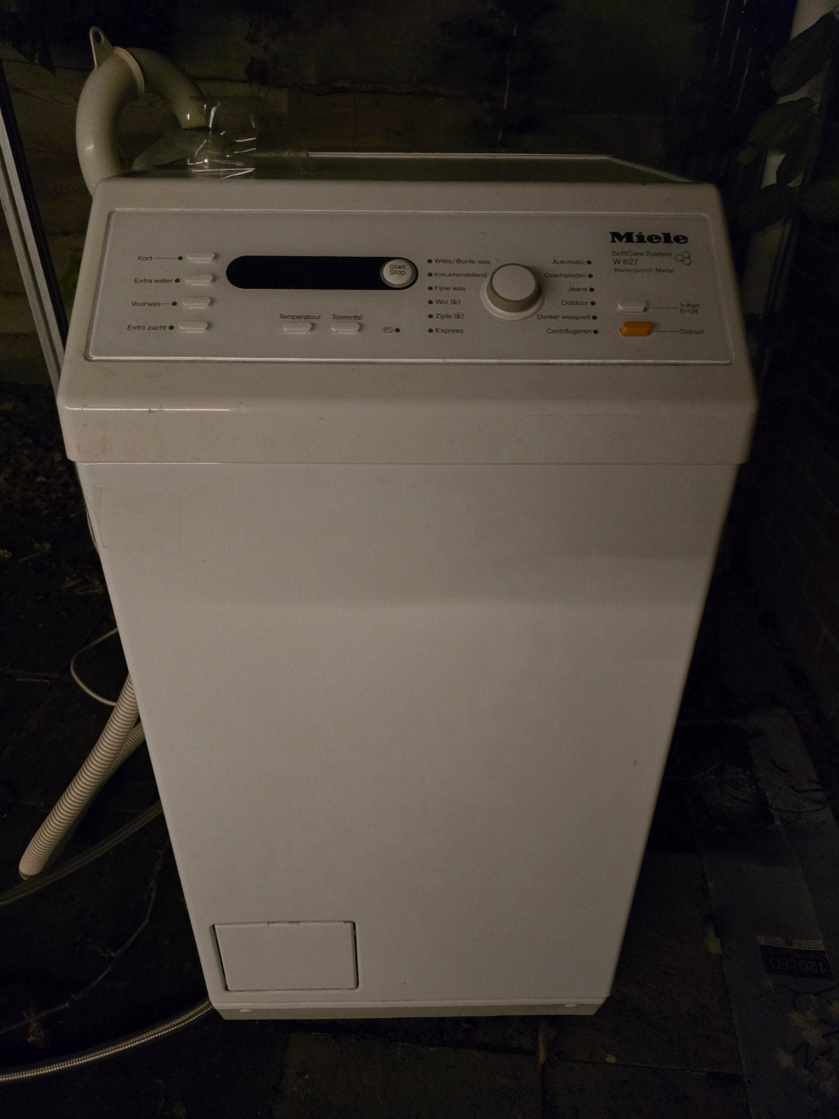 Miele SoftCare System W 627 Bovenlader Wasmachine, Ophalen, Gebruikt, Bovenlader, Kort programma