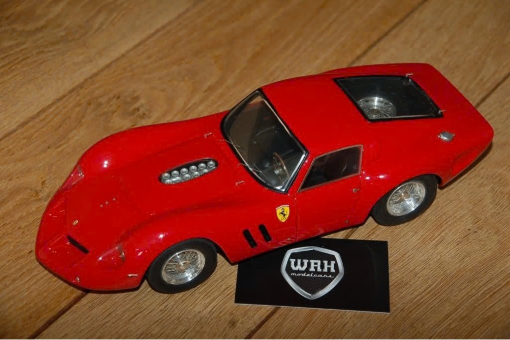SALE ! FERRARI 250 GTO special ed, rosso corsa MG models WRH, Hobby en Vrije tijd, Modelauto's | 1:18, Verzenden, Gebruikt, Auto