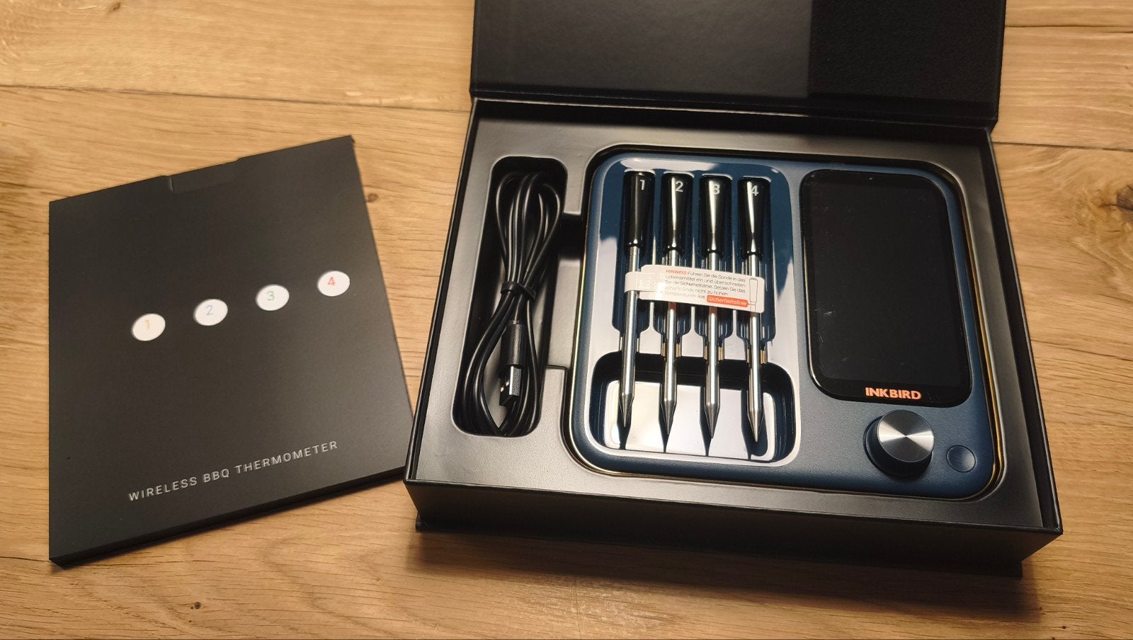 Inkbird INT-14S-BW draadloze BBQ vleesthermometer nieuw, Ophalen of Verzenden, Nieuw, INKBIRD