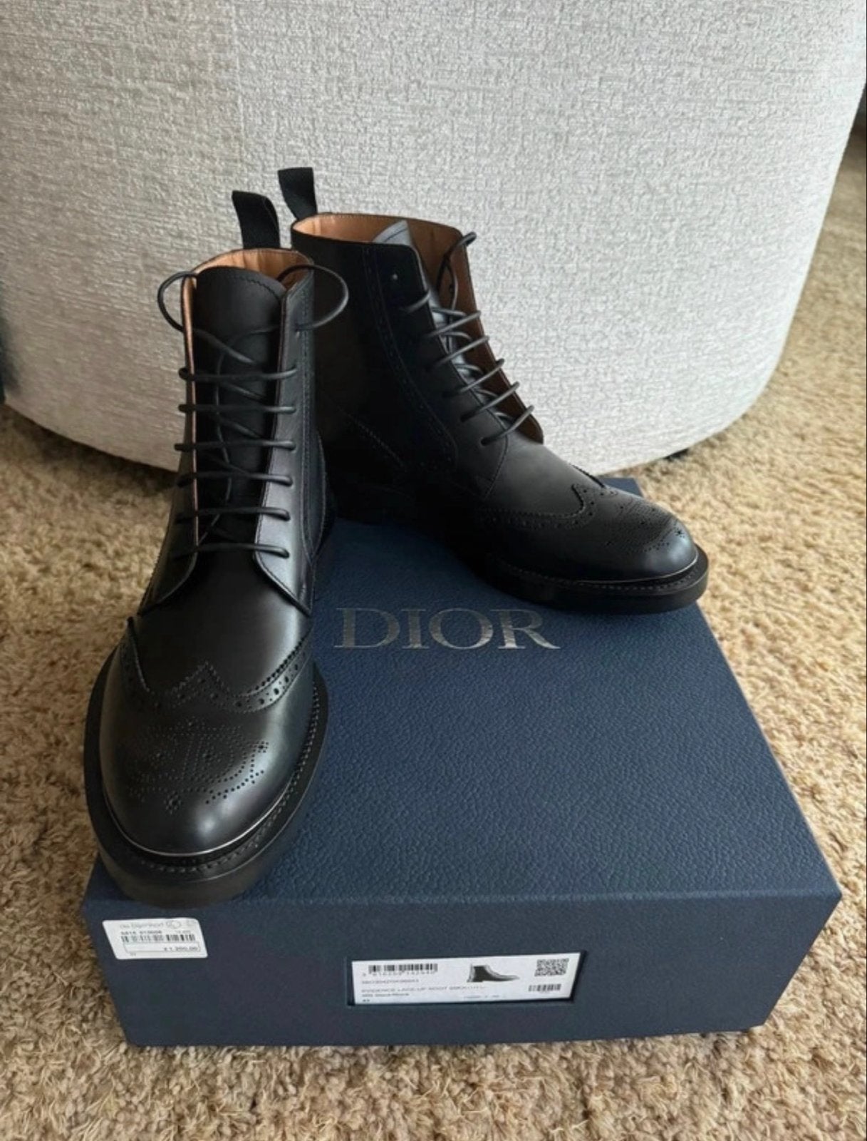 Nieuwe Dior Boots - Maat 43 - Ongebruikt, Kleding | Heren, Zwart, Boots, Nieuw, Ophalen of Verzenden