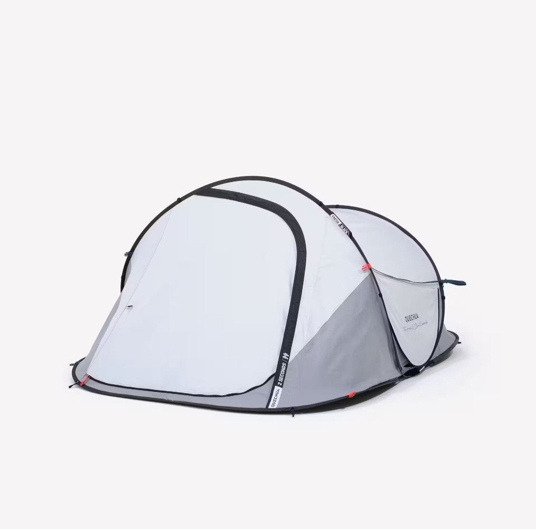 Quechua 2 Seconds 2-persoons pop-up tent, Caravans en Kamperen, Ophalen of Verzenden, Zo goed als nieuw, Tot en met 2
