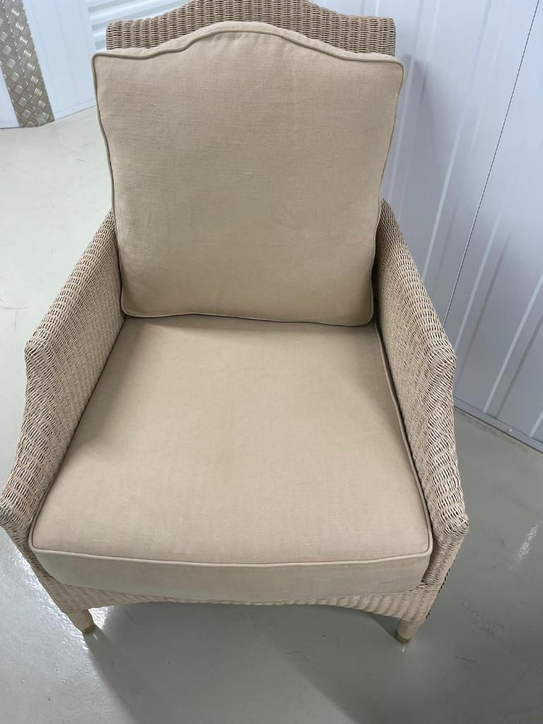 Vincent Sheppard design fauteuils  Lloyd Loom stijl  2 stuks, Ophalen, Gebruikt, Overige materialen