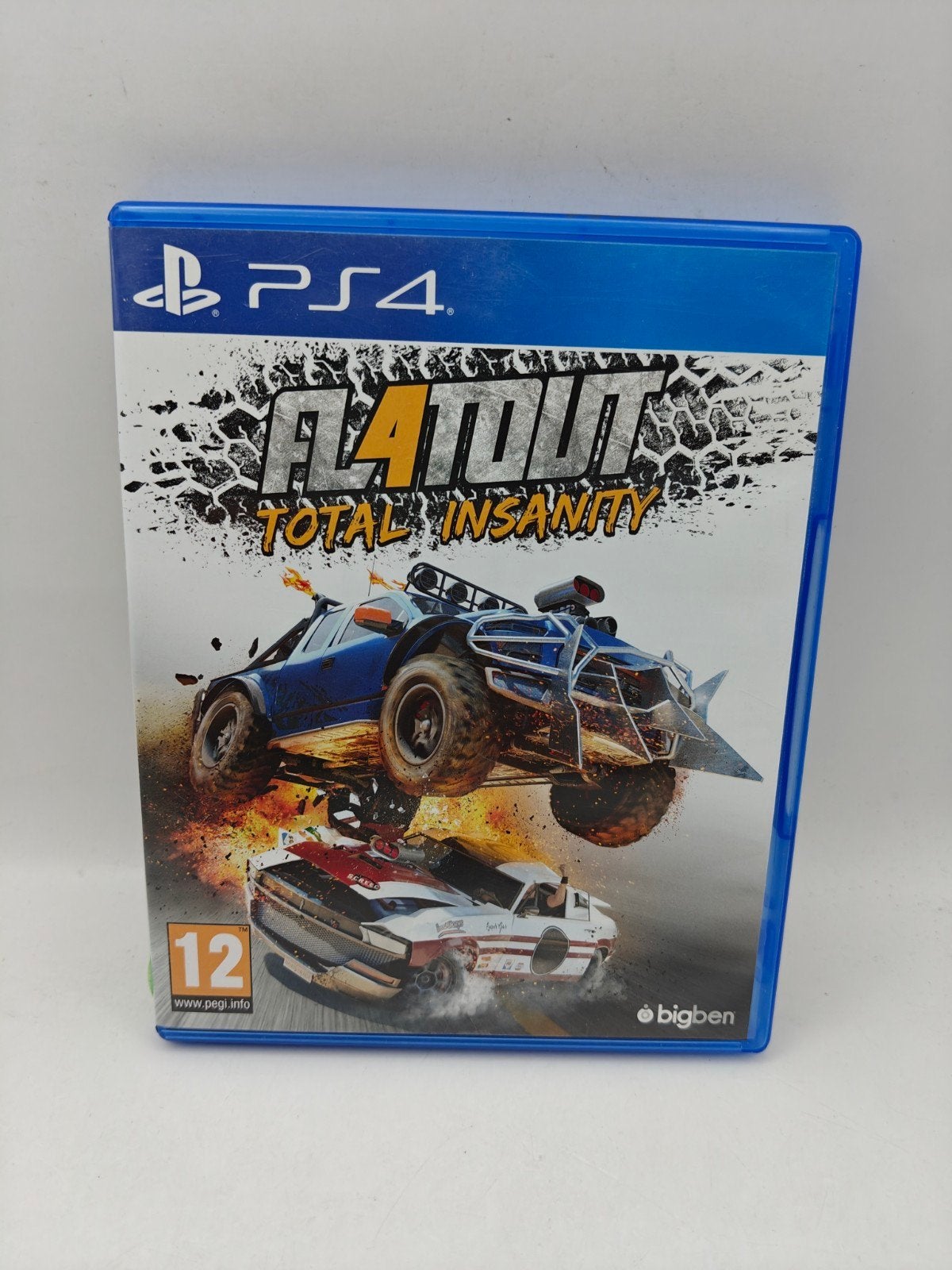 FlatOut Total Insanity PS4, Online, 1 speler, Racen en Vliegen, Ophalen of Verzenden