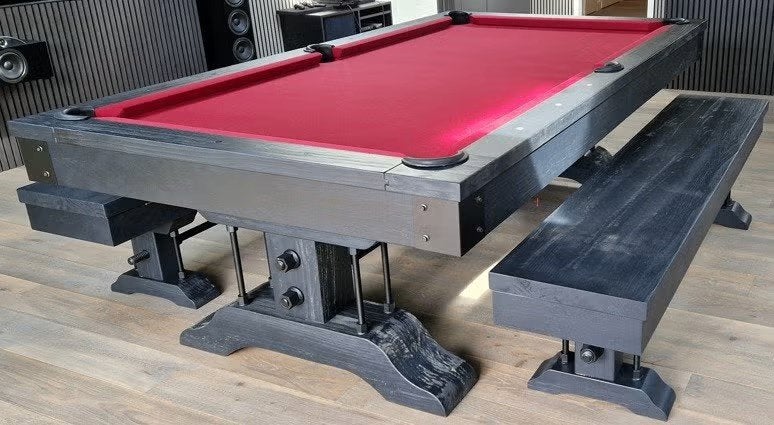 Leistenen pooltafel lexor - Pooltafels - Poolen - Speeltafel, Cave & Garden, Verzenden, Keu of Ballen, Nieuw