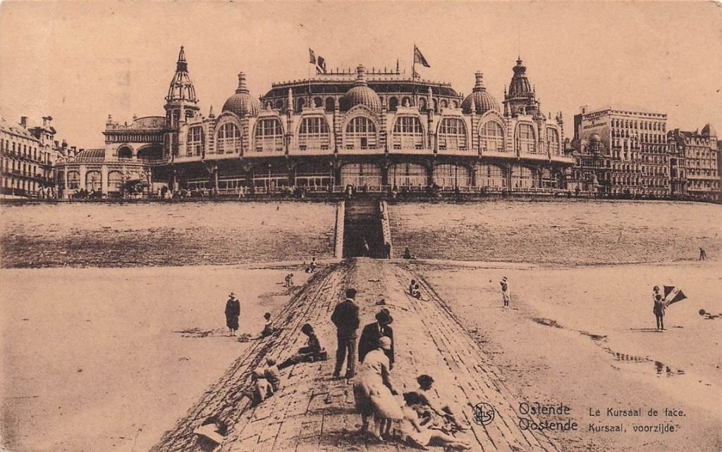 702-320-001 Oostende Kursaal Voorzijde, Verzenden, Voor 1920, Overig Europa