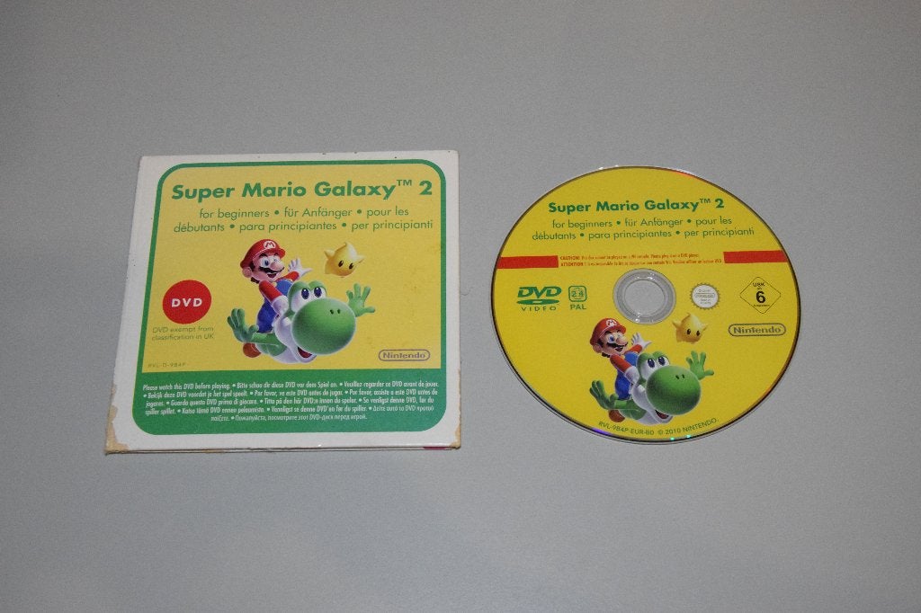 Nintendo Wii : Super Mario Galaxy 2 - voor beginners (DVD), Avontuur en Actie, Gebruikt, 1 speler, Ophalen of Verzenden