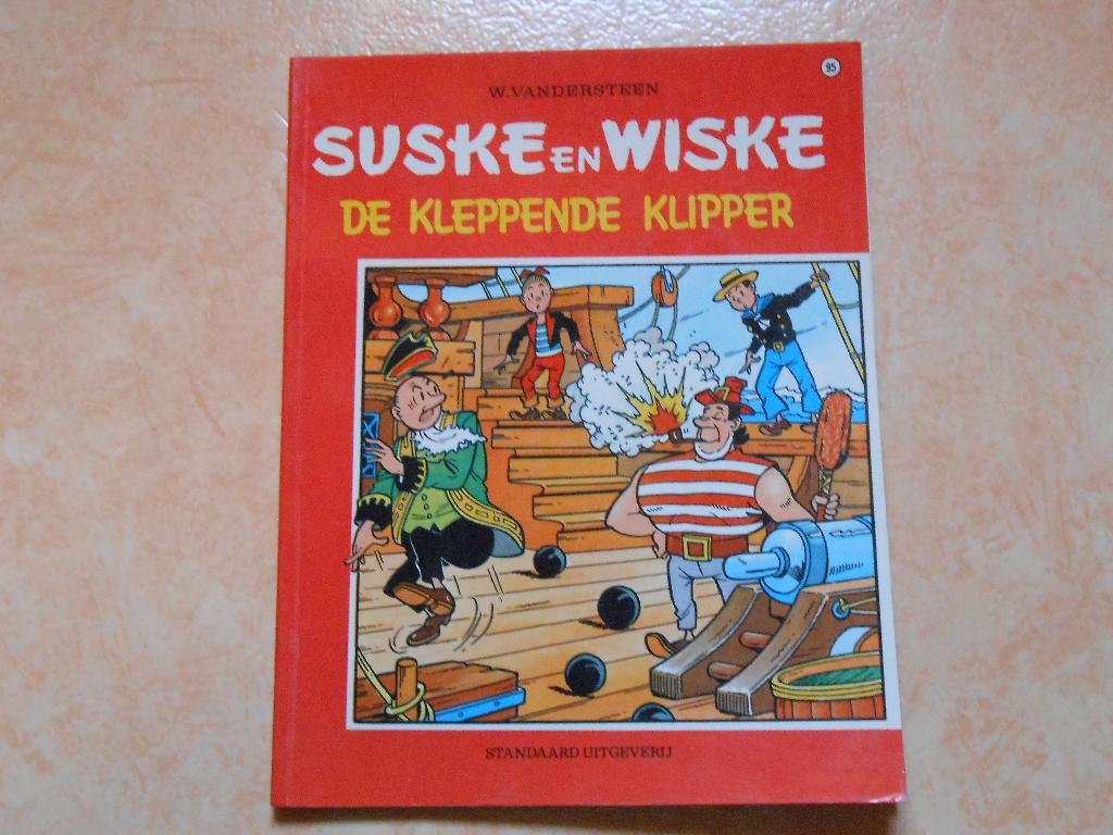 Suske en wiske 95 De kleppende klipper 1969 1 ste druk., Boeken, Willy Vandersteen, Eén stripboek, Nieuw, Ophalen of Verzenden