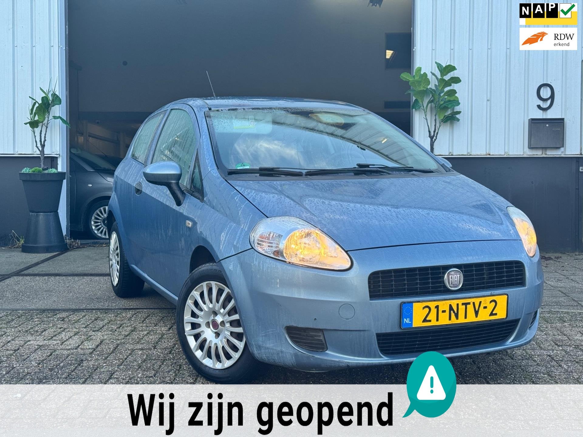 Fiat Punto Evo | 1.2 | Active | AIRCO | NAP |NL | LAGE KM |, Auto's, Fiat, Dealer onderhouden, Stof, 4 cilinders, Origineel Nederlands