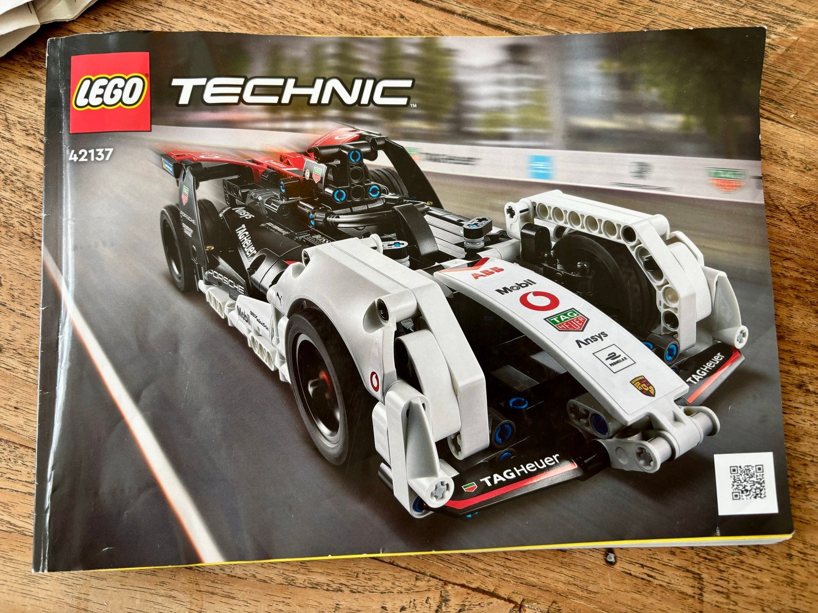 Lego Technic Porsche Formule E 42137, Ophalen of Verzenden, Gebruikt, Overige merken