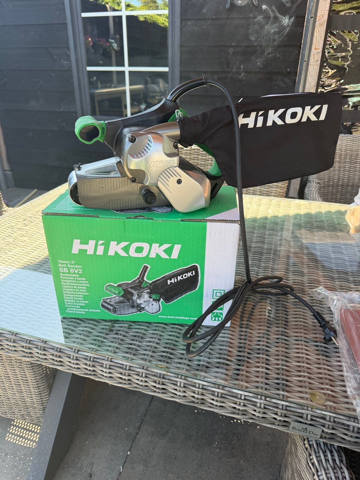 HiKOKI SB 8V2 Bandschuurmachine - Nieuw in doos, Ophalen of Verzenden, Nieuw, 600 tot 1200 watt, Bandschuurmachine