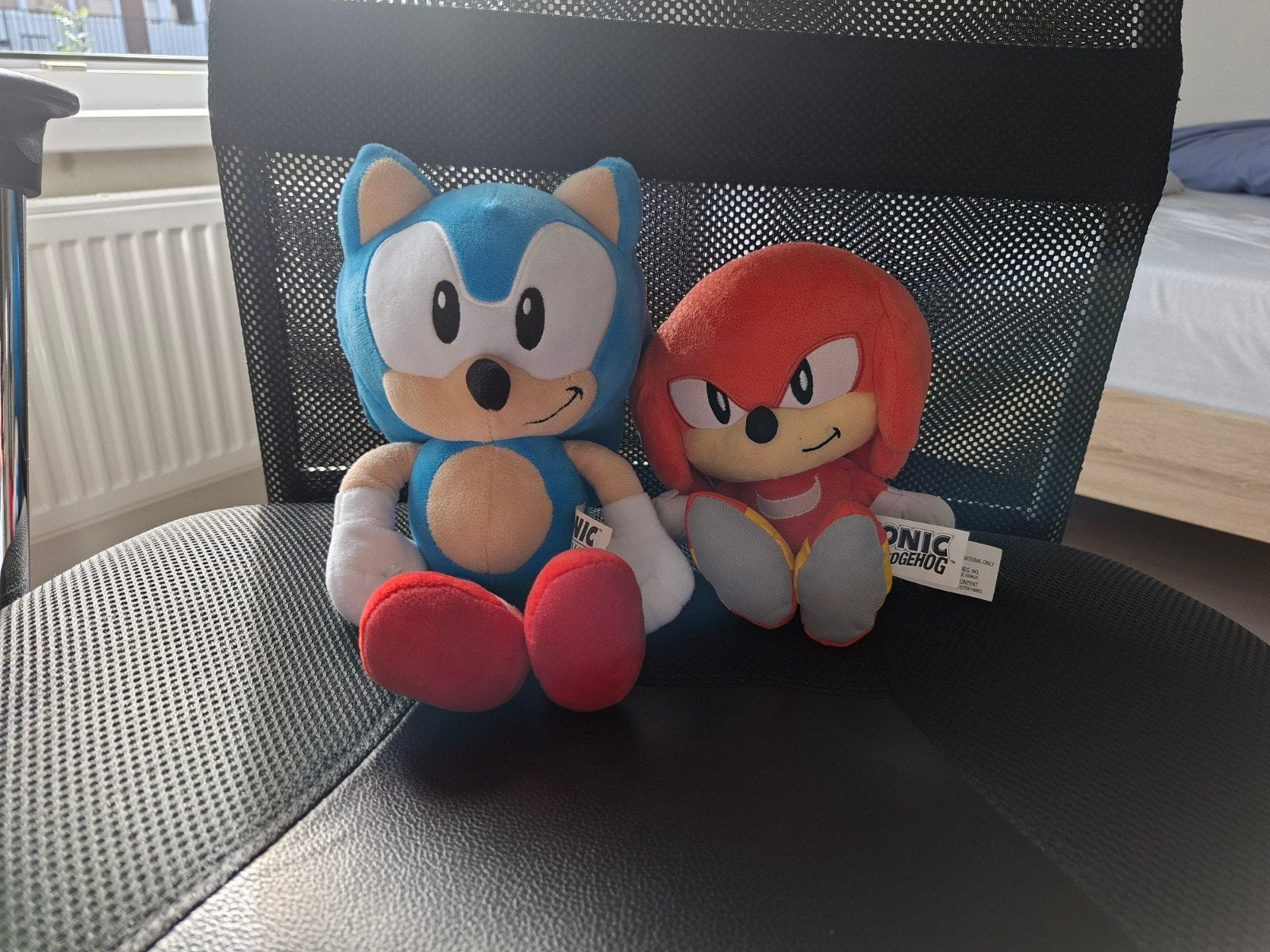 Sega Sonic en Knuckles Knuffels, Kinderen en Baby's, Overige merken, Overige karakters, Overige typen, Ophalen of Verzenden