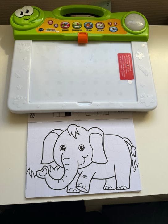 VTech DigiArt Kleuren met Lichtjes Tekenbord, Ophalen of Verzenden, Gebruikt, Knutselen, Met licht