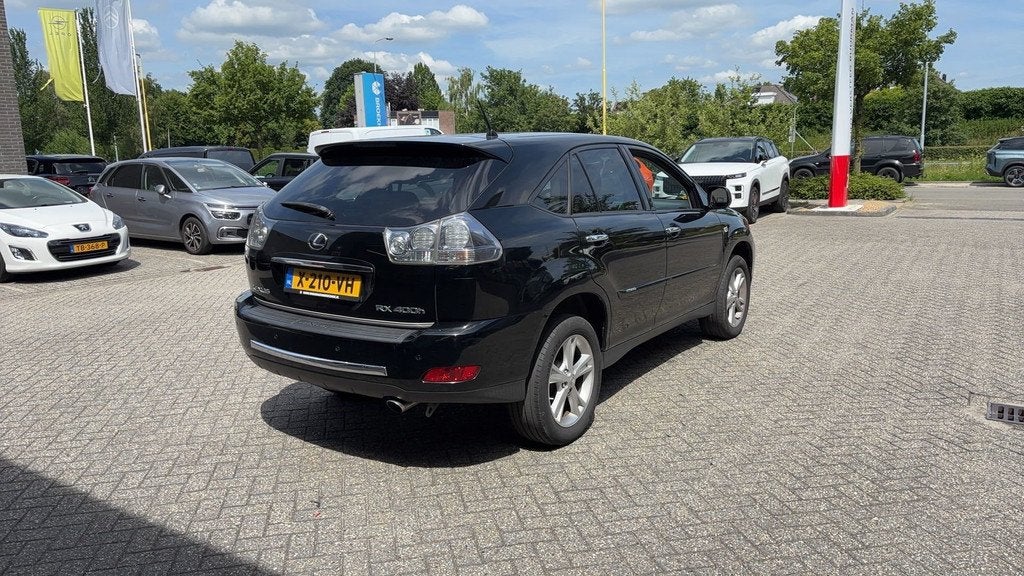 Lexus RX 400h Edition 211pk Automaat Clima Leder Navi Xenon, Auto's, Lexus, Automaat, 3311 cc, Gebruikt, Zwart