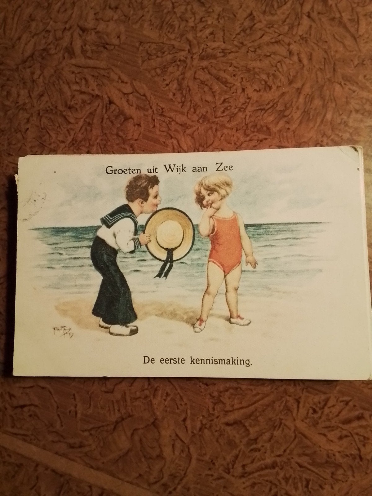 Vintage krt: oa Nieuwjaar, dieren, etc.(  115 stuks)., Antiek en Kunst, Ophalen of Verzenden