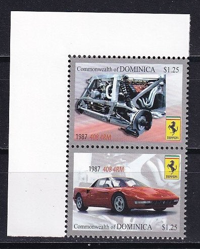 Dominica 4062/63 Auto's 2010 postfris, Ophalen of Verzenden, Postfris, Auto's