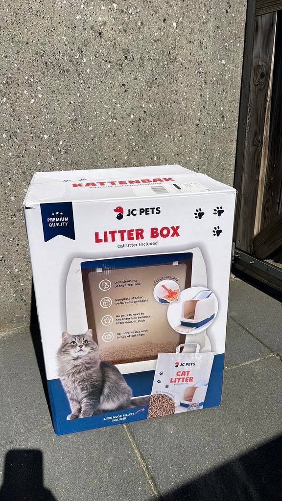 JC pets kattenbak te koop, Ophalen of Verzenden, Zo goed als nieuw