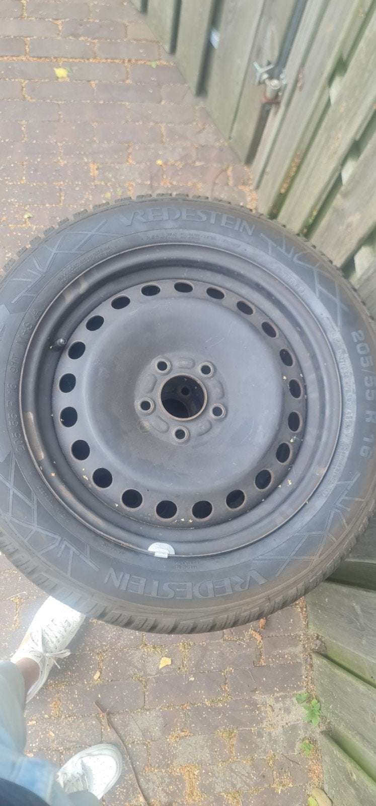 Gloednieuwe Vredestein winterbanden 205/55 R16, Auto-onderdelen, 16 inch, Banden en Velgen, Nieuw, Personenwagen