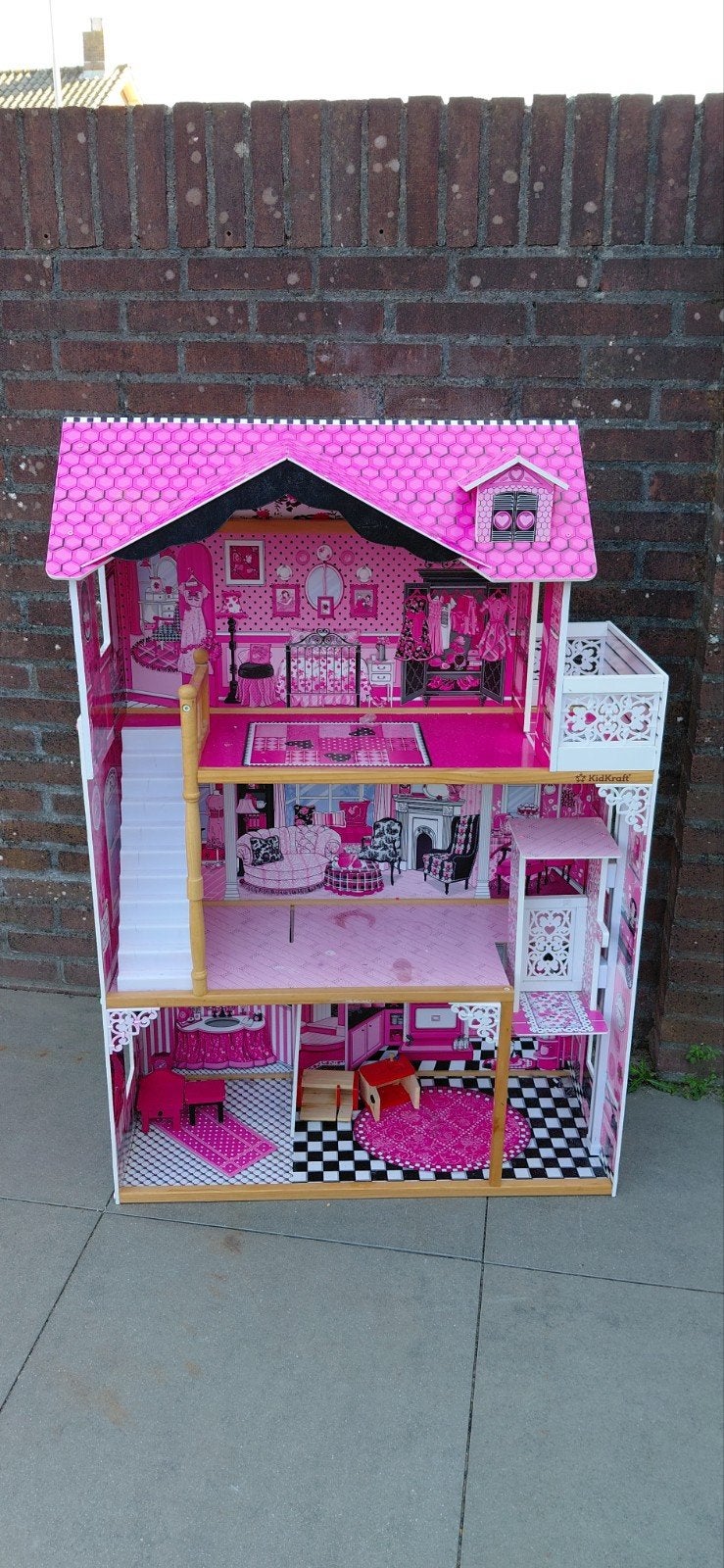 groot kidkraft barbie huis, Ophalen, Gebruikt, Poppenhuis