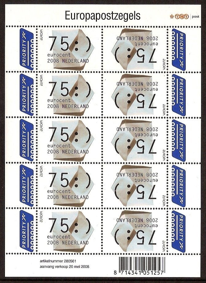 Nederland NVPH nr V2570 postfris De Brief 2008, Ophalen of Verzenden, Na 1940, Postfris