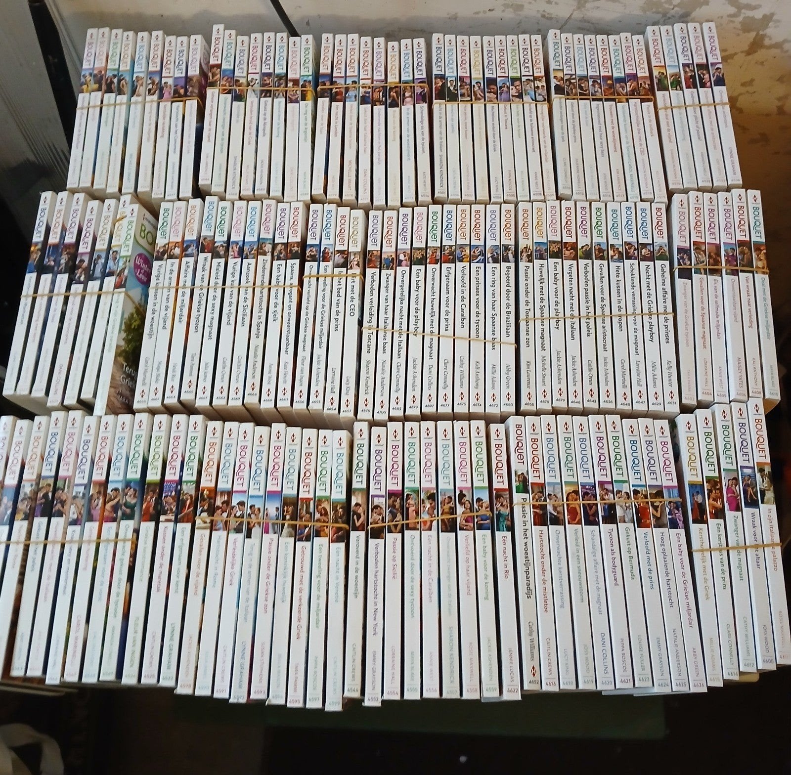 137x Bouquet reeks serie 4500-4600, Boeken, Romans, Ophalen of Verzenden, Zo goed als nieuw, Nederland