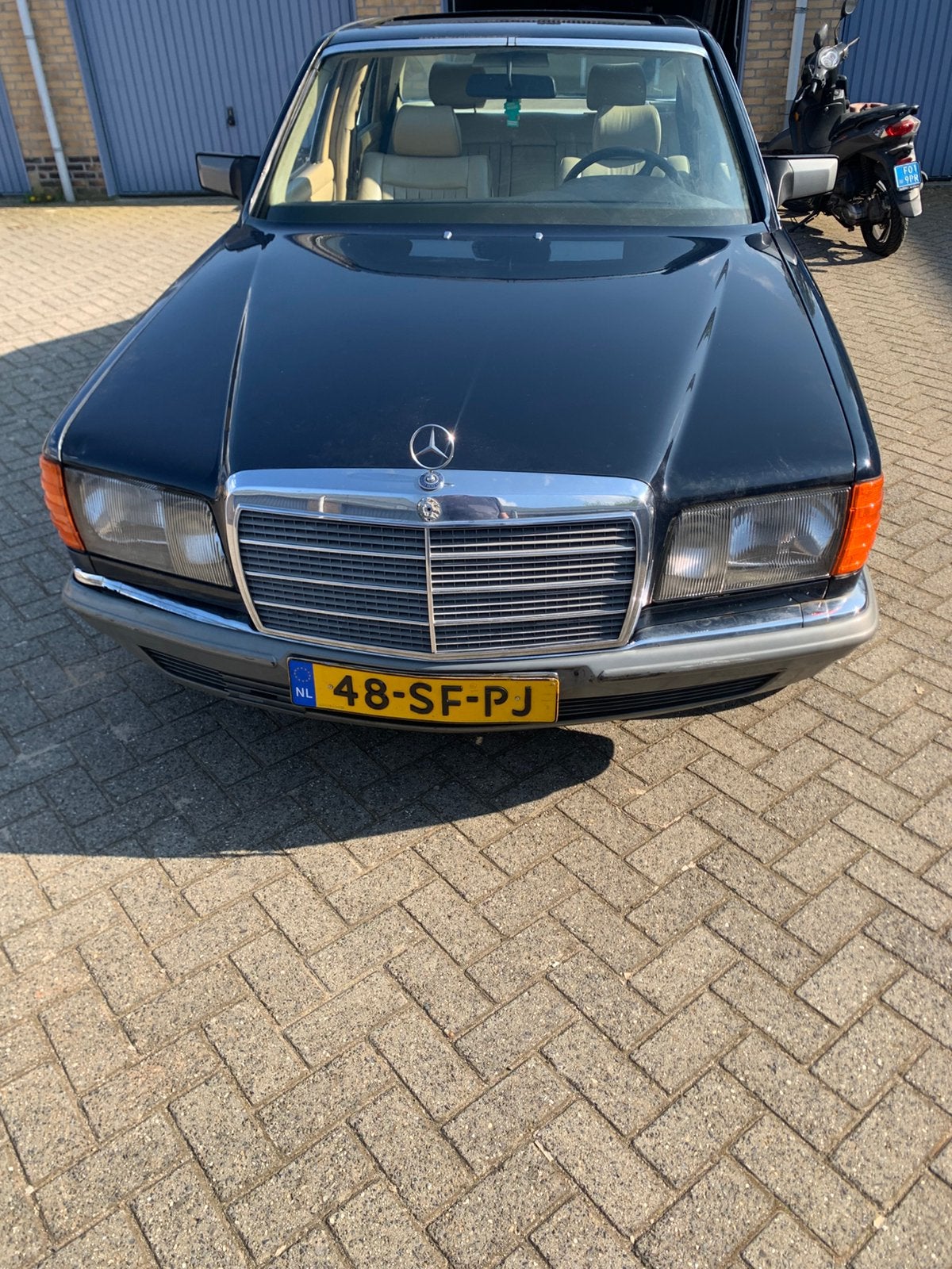 Mercedes-Benz S-Klasse 5.0 500 SE AUT 1983 Blauw, Auto's, Mercedes-Benz, Automaat, 8 cilinders, Blauw, 231 pk