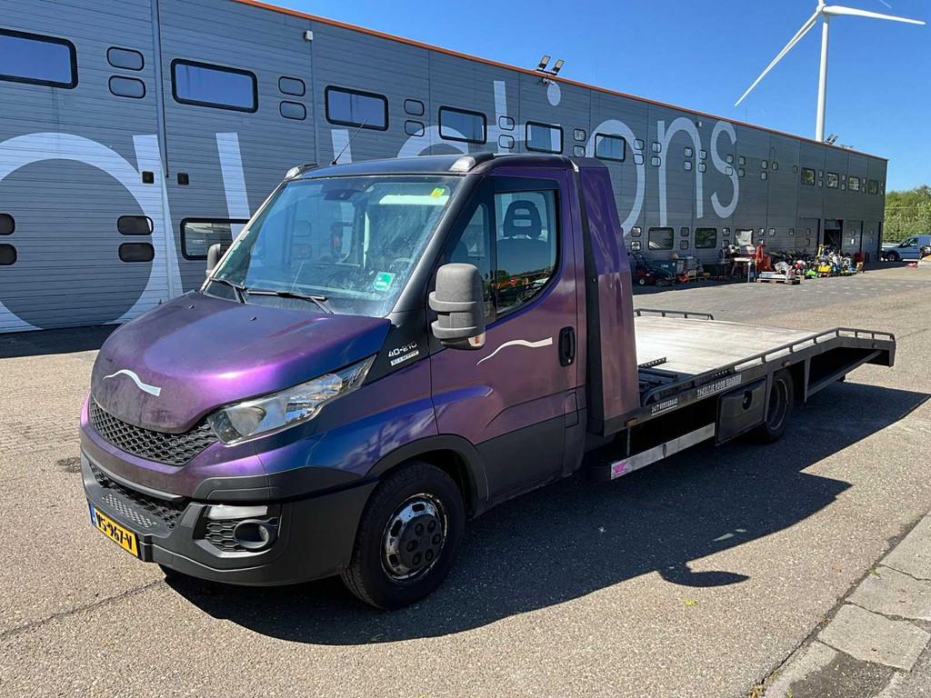 2016 Iveco Daily 40C21 3.0 Auto Transporter VS-967-V, Automaat, Euro 5, Gebruikt, Iveco