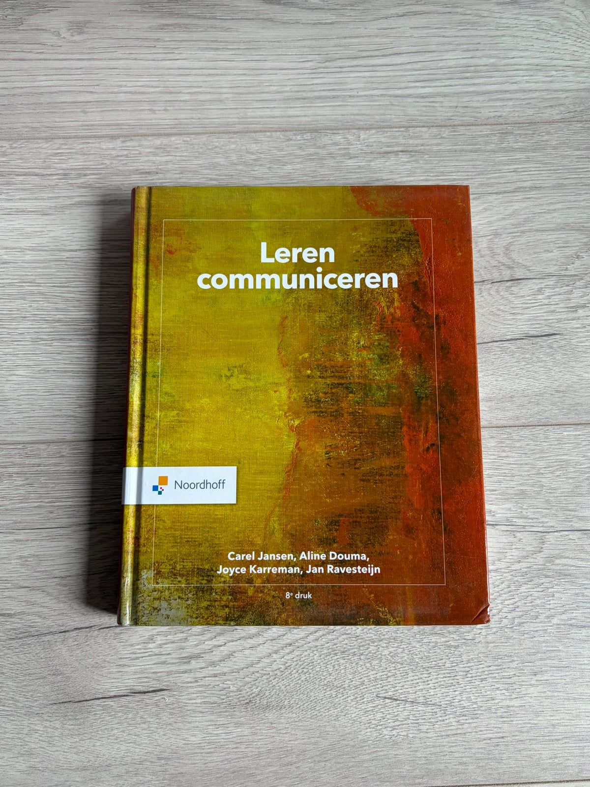 Leren Communiceren - Noordhoff (8e druk), Ophalen of Verzenden, Gamma, Gelezen, Overige niveaus