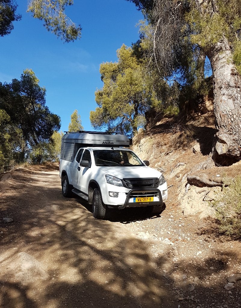 Isuzu Dmax extend. cab + Alucab Canopy Camperunit/opzetunit, Automaat, Stof, 4 cilinders, Origineel Nederlands
