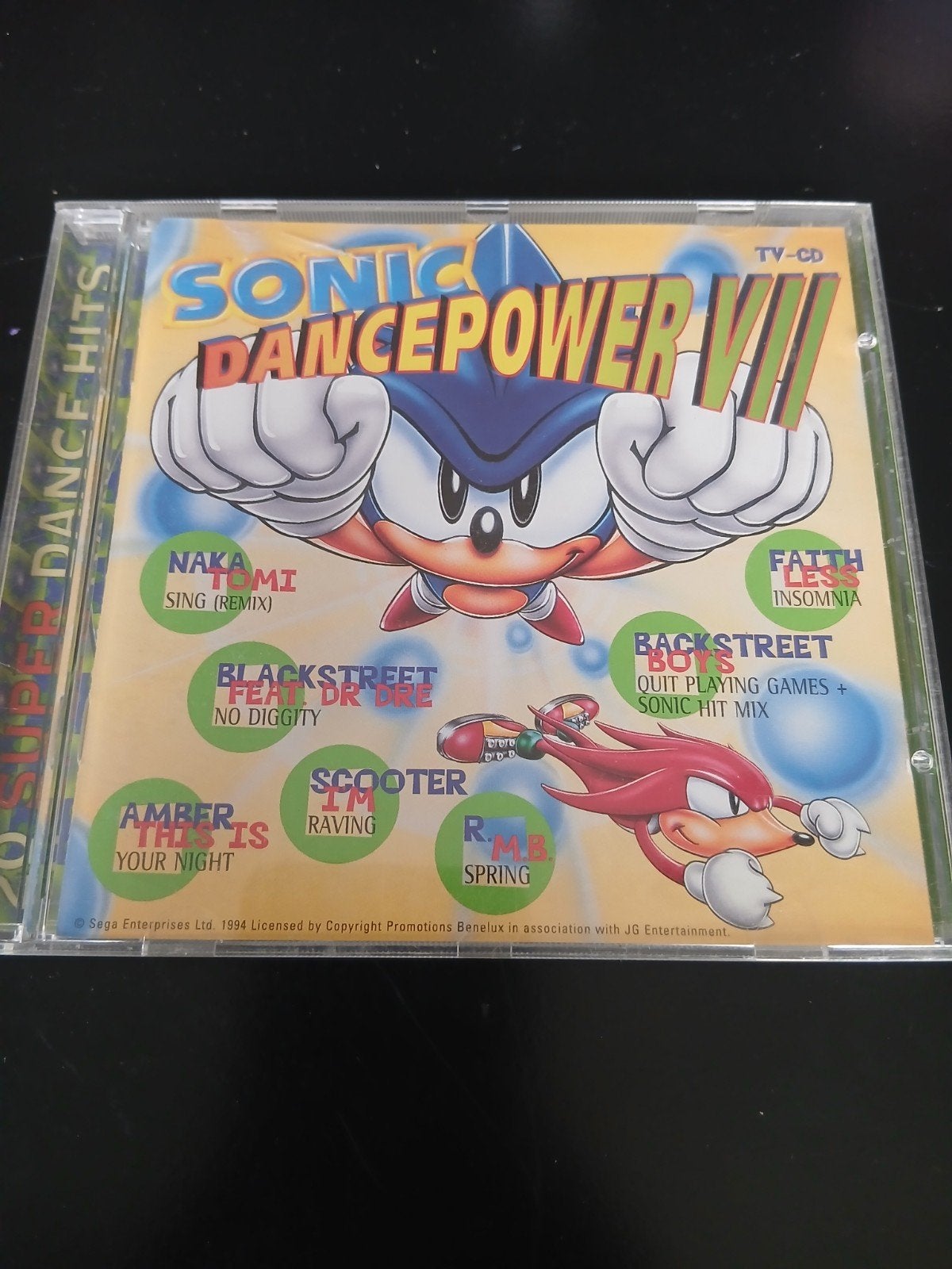 Sonic Dancepower VII (7) - 20 Super Dance Hits CD, Ophalen of Verzenden, Zo goed als nieuw, Dance