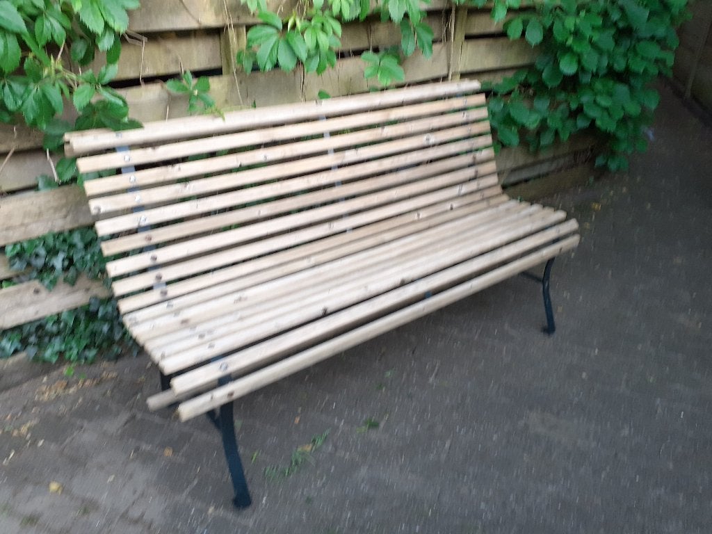 Tuinbank, Tuin en Terras, Tuinbanken, Ophalen, Zo goed als nieuw, Hout