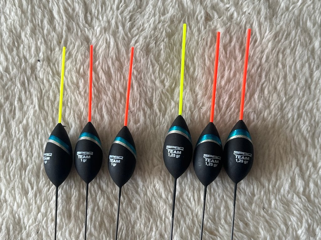 adv 202 / NIEUW serie 6 dobbers SPRO, Watersport en Boten, Ophalen of Verzenden, Nieuw, Dobber of Lood