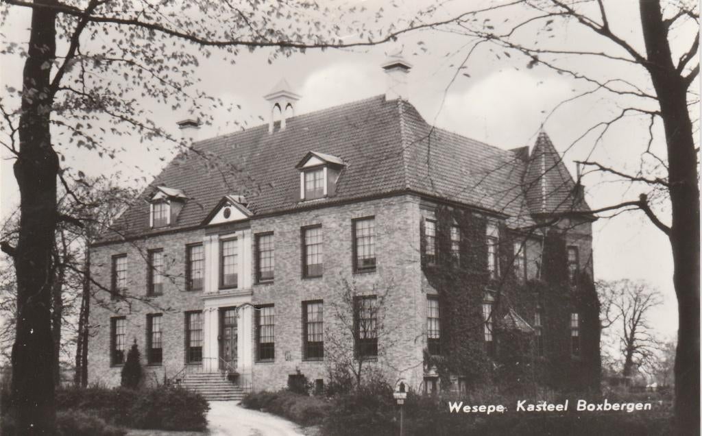 wesepe- kasteel boxbergen, Ophalen of Verzenden, Gelderland