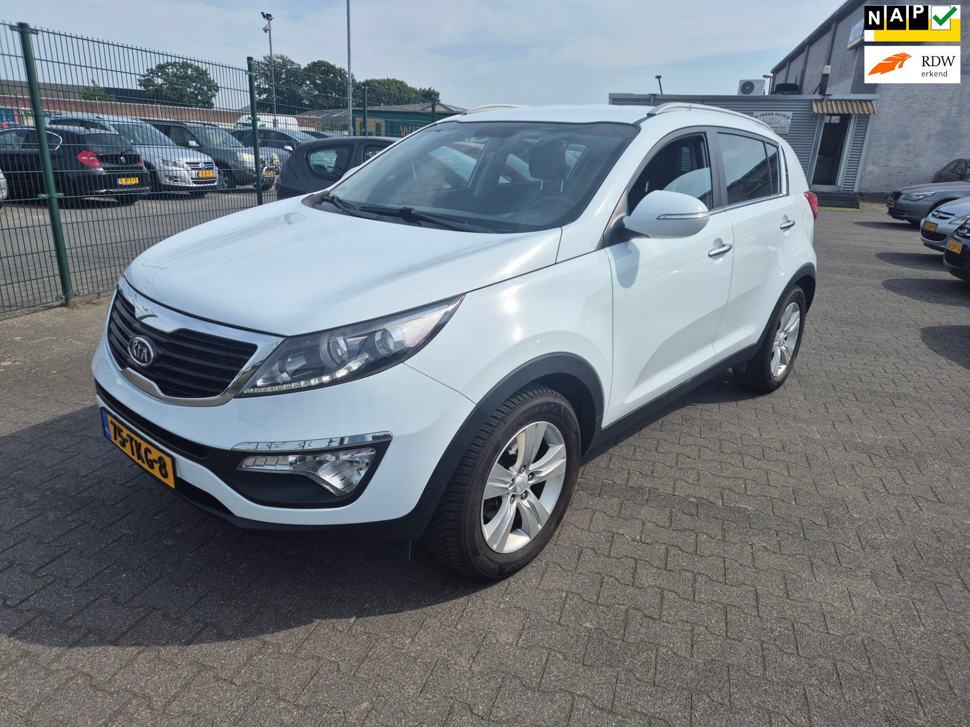 Kia Sportage Kia Sportage 1.6 GDI X-ecutive Plus Pack, Auto's, Voorwielaandrijving, Euro 5, 4 cilinders, Wit