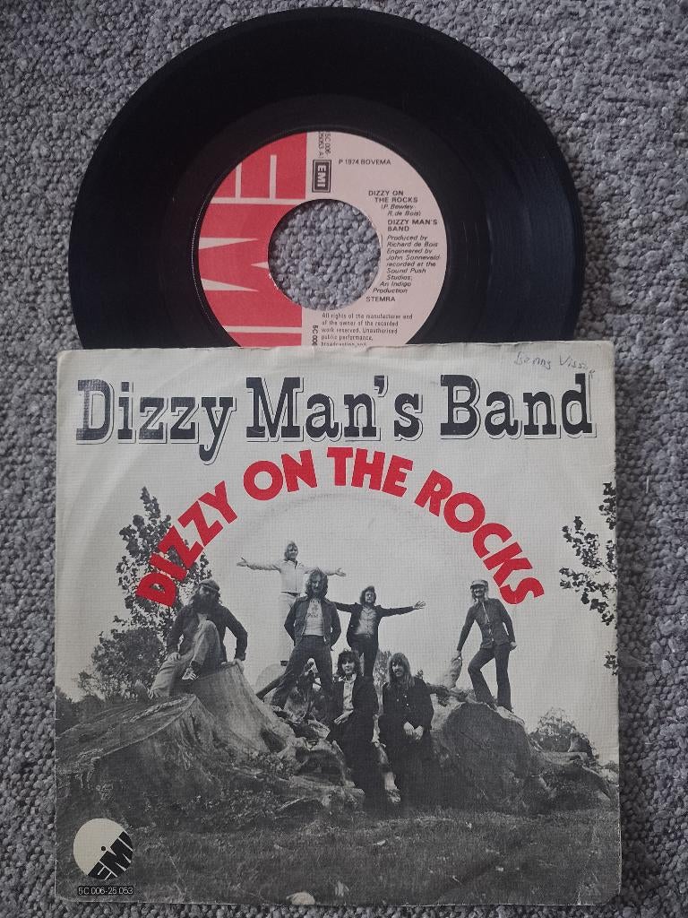 Dizzy Man's Band - Dizzy On The Rocks, Gebruikt, 7 inch, Single, Ophalen of Verzenden