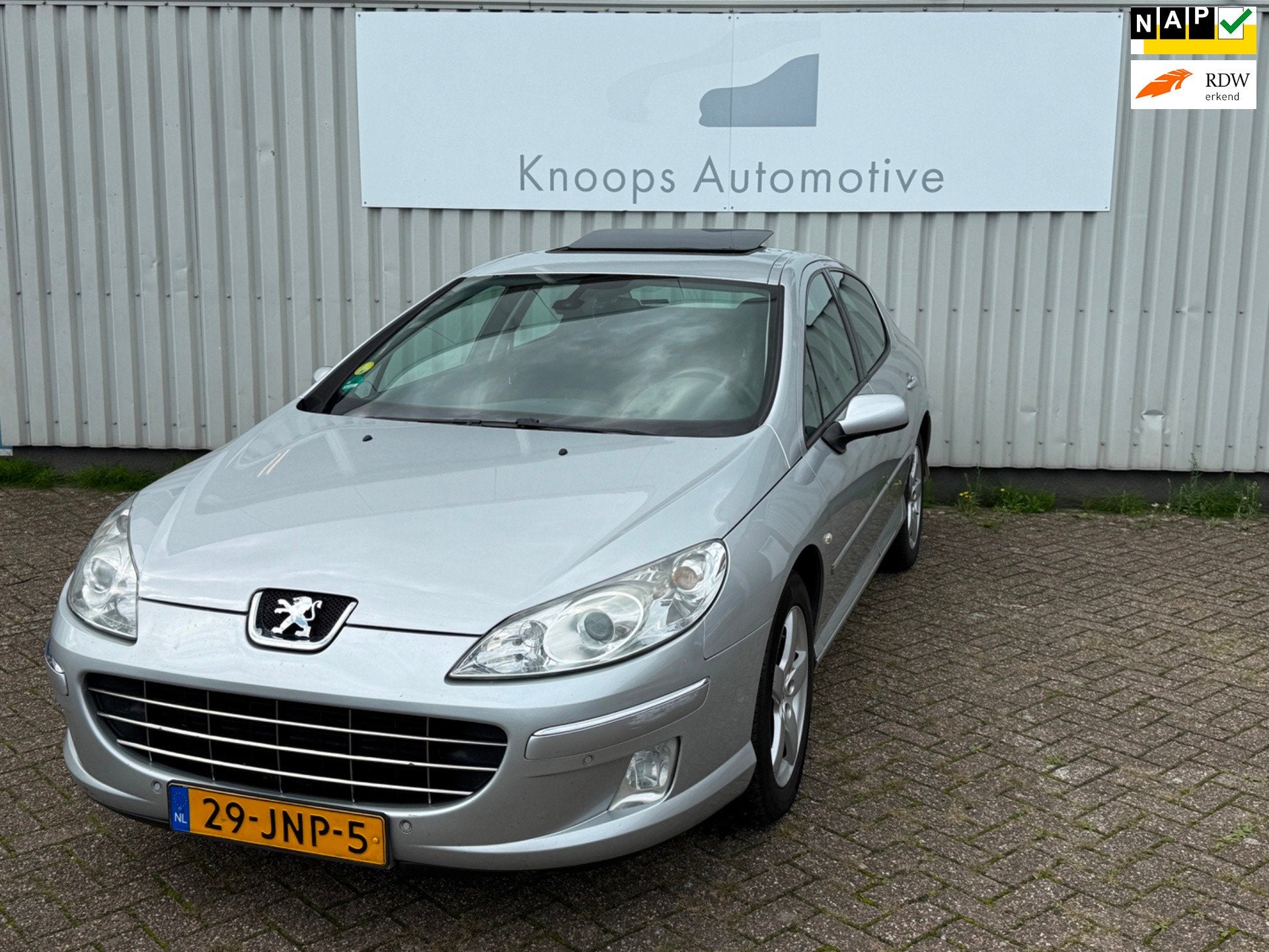 Peugeot 407 2.0 ST Pack Business Navigatie, Voorwielaandrijving, 745 kg, Stof, 4 cilinders