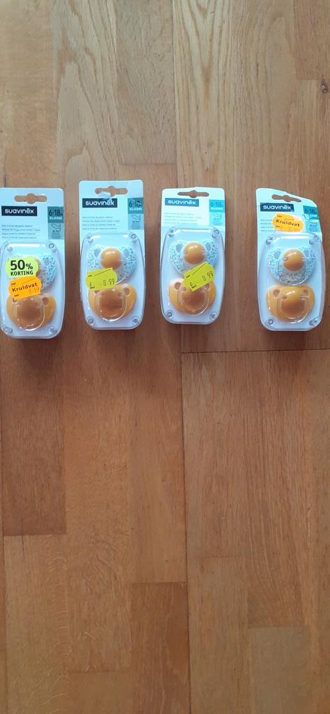 SUAVINEX SILICONE SPEEN 6-18 MAANDEN, Ophalen of Verzenden, Nieuw, Overige typen