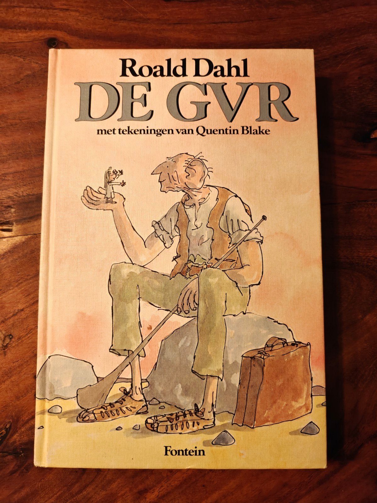 Roald Dahl - De GVR (Grote Vriendelijke Reus), Ophalen of Verzenden, Gelezen, Roald Dahl, Fictie algemeen
