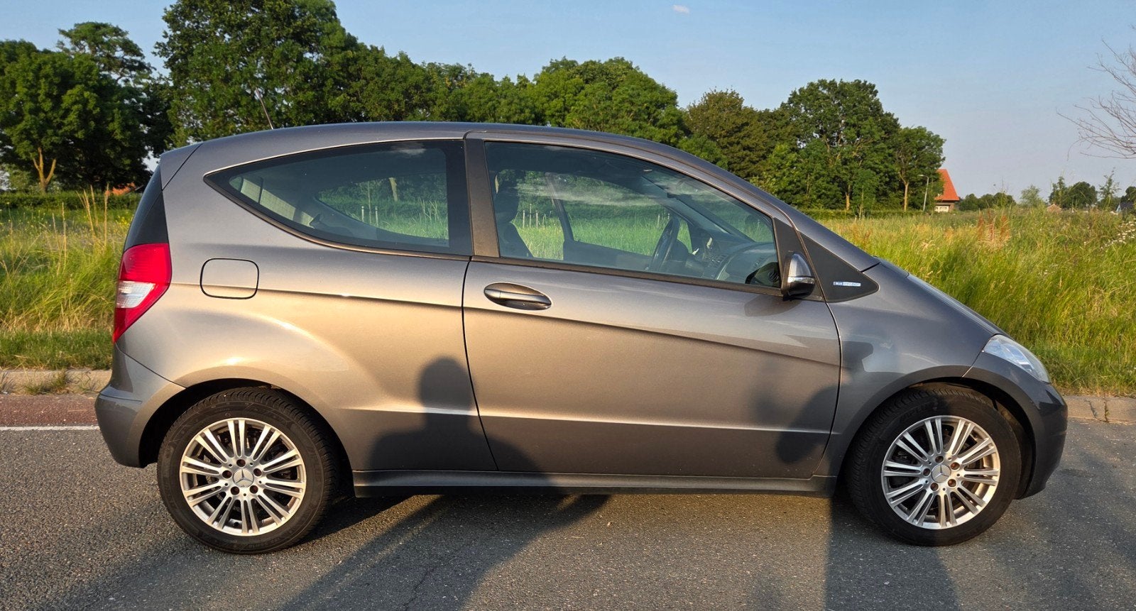 Mercedes-Benz A-Klasse MPV 1.5 A160  2010 Grijs, Auto's, Voorwielaandrijving, Stof, 1498 cc, 49 €/maand
